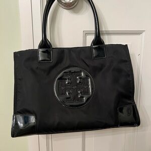 Tory Burch Black Tote Smaller Size